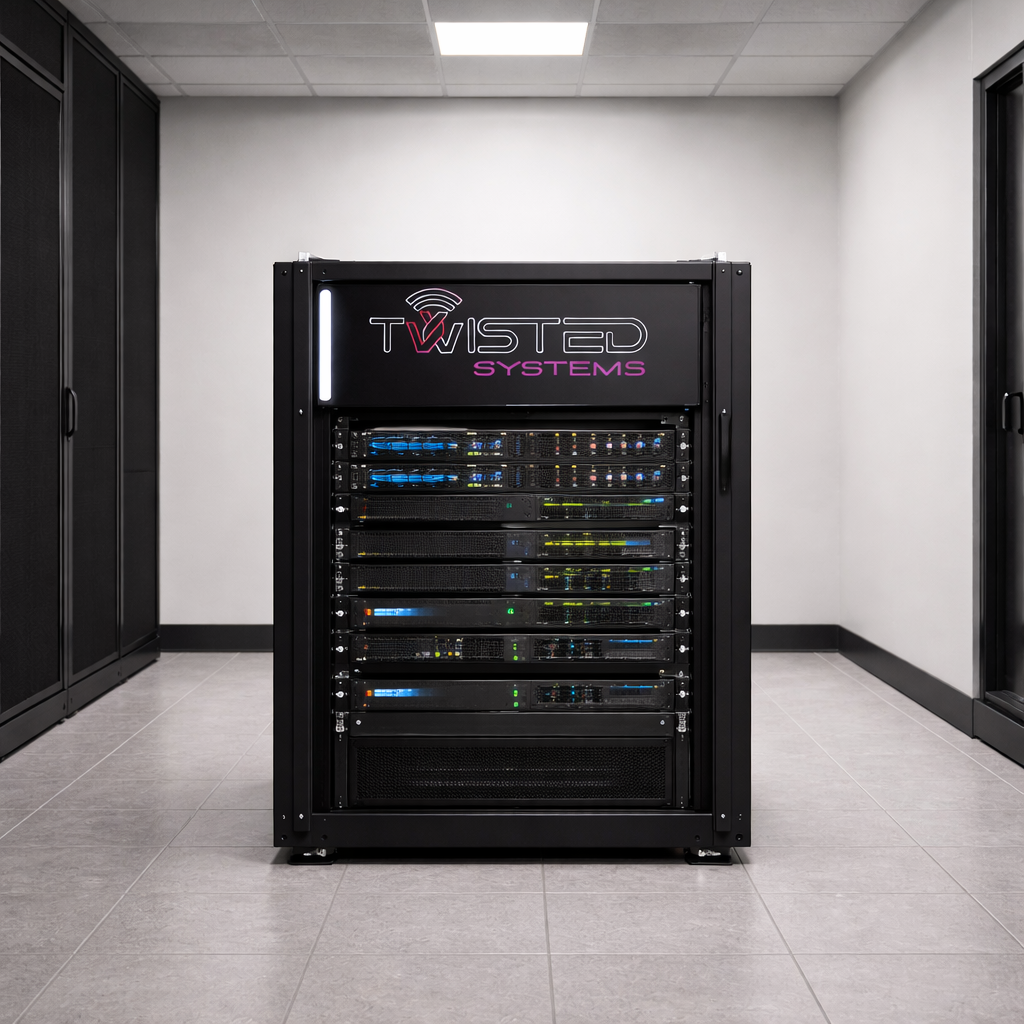 Twisted Commercial intelligent lighting for office and commercial spaces