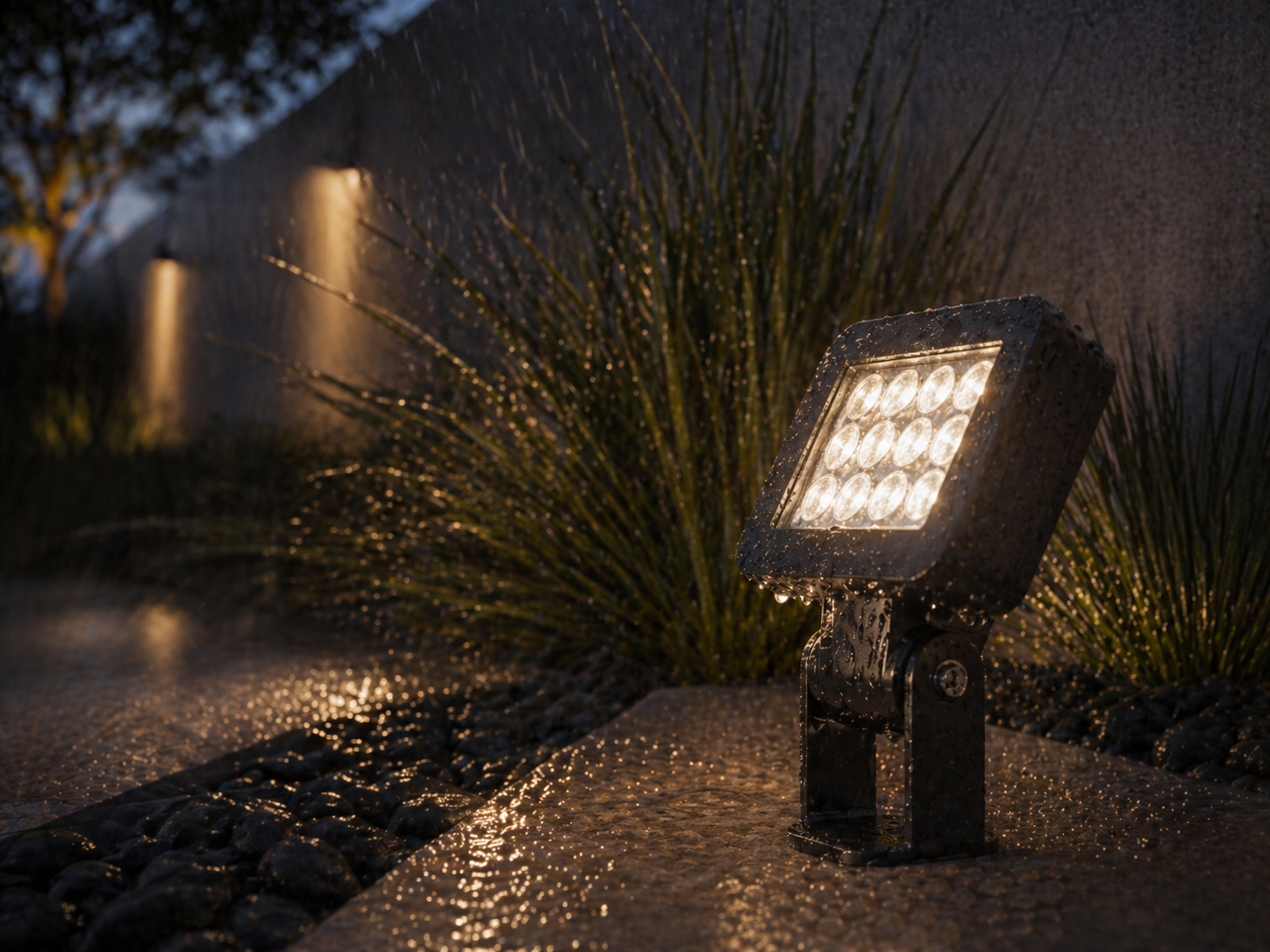 Weather-rated outdoor lighting durability